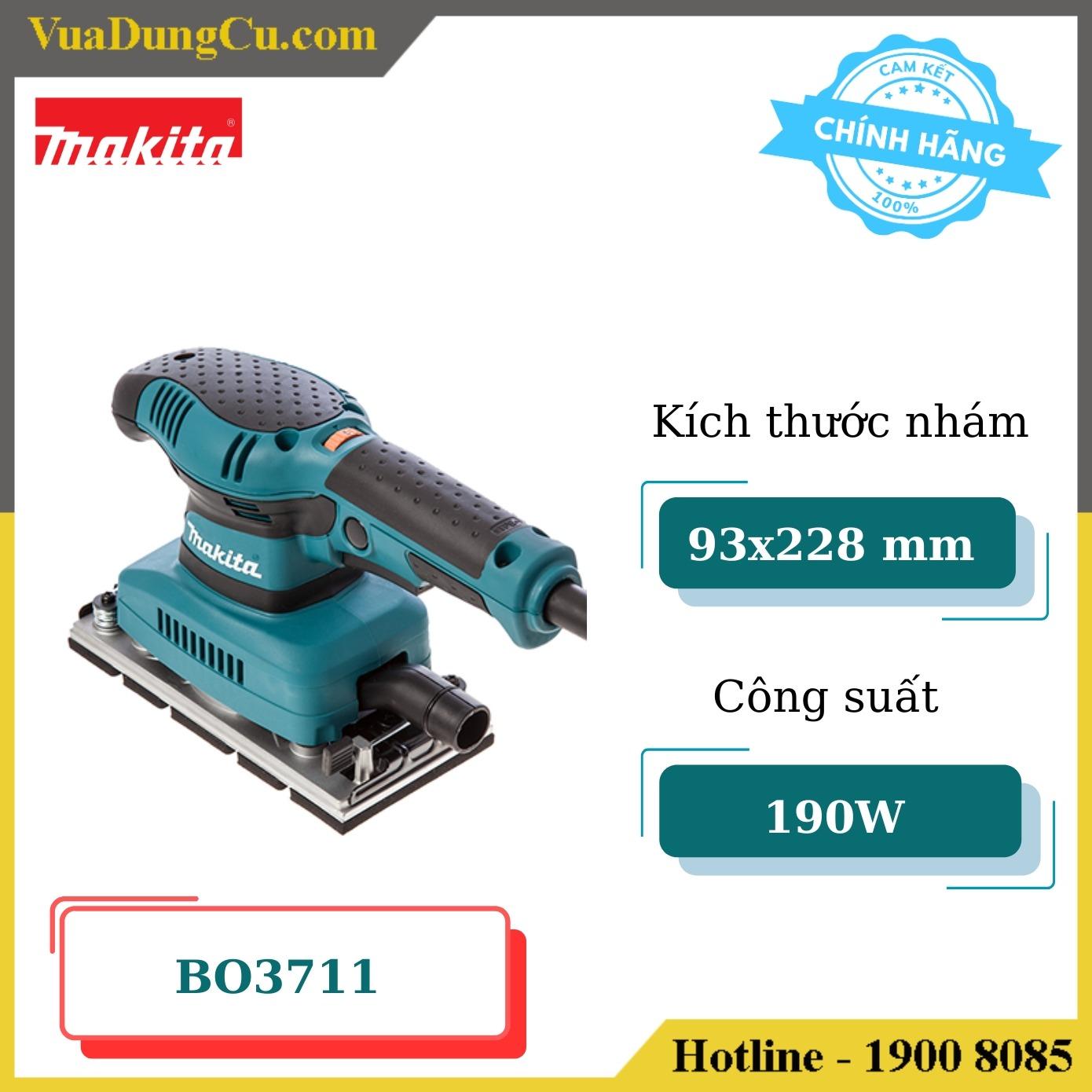 Máy chà nhám rung Makita 93x228mm BO3711